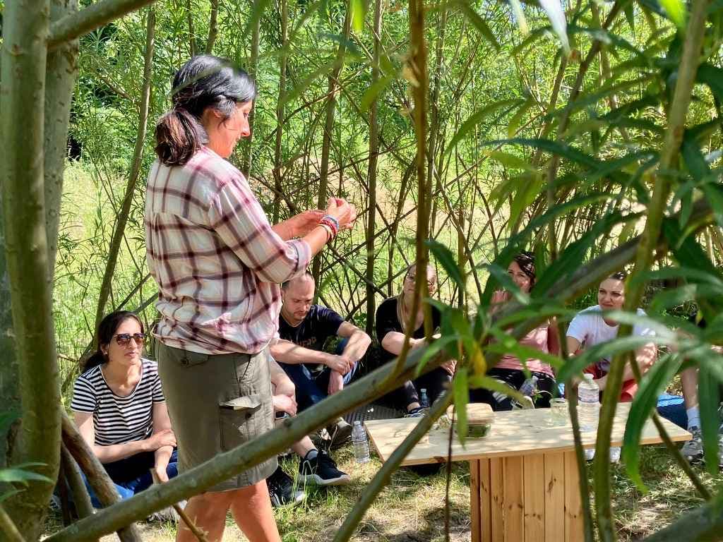 workshop in de natuur