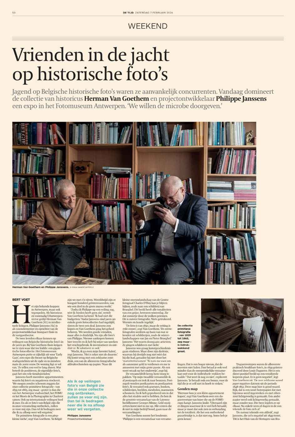 Arenberg in de krant
