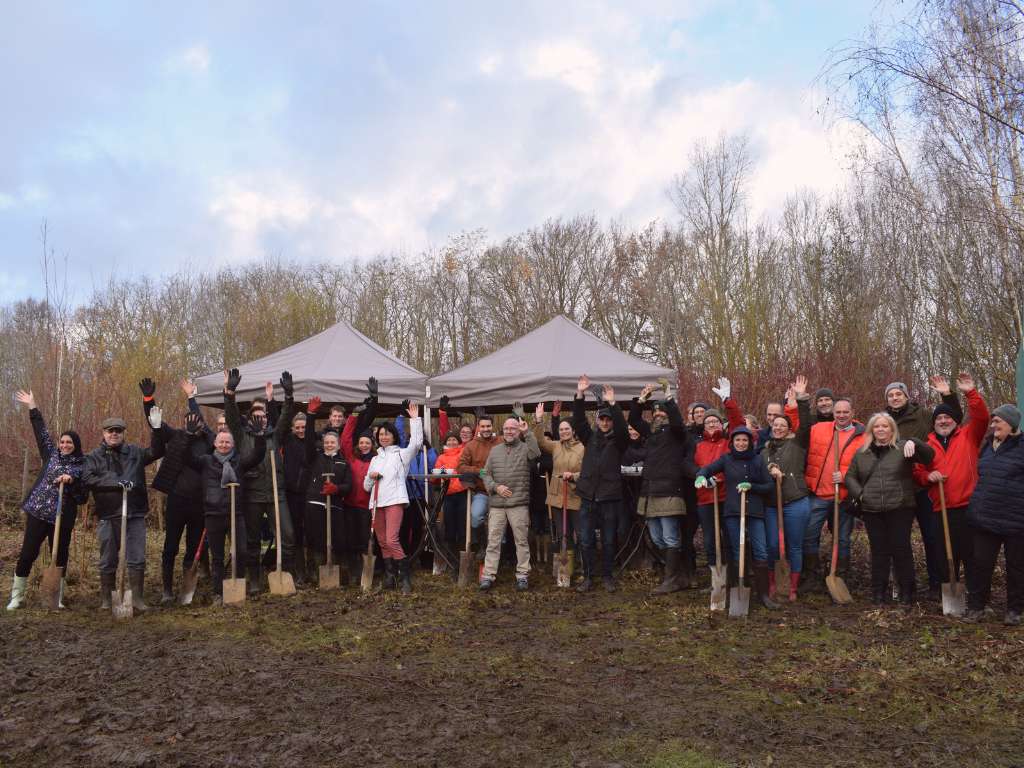 Bedrijfsbos als ontmoetingsplaats